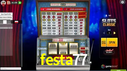 Descubra a Magia dos Jogos de Arcade no festa77